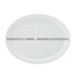 Travessa Rasa Oval 29cm Porcelana Schmidt - Mod. Protel 073 2ª Linha