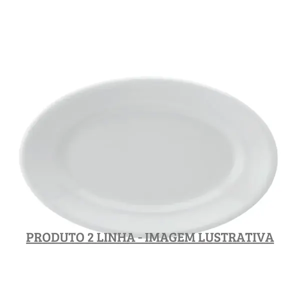 Travessa 28cm Porcelana Schmidt - Mod. Convencional 022 2ª Linha