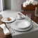 Aparelho Jantar e Café 30 Peças Porcelana Schmidt - Dec. Arabesco 2363