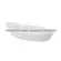 Travessa Oval com Alça 17cm Porcelana Schmidt - Mod. Calorama 014 2ª Linha