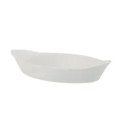 Travessa Oval com Alça 23cm Porcelana Schmidt - Mod. Calorama 014