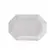 Travessa Rasa Oitavada Oval 28cm Porcelana Schmidt - Mod. Prisma 077