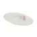 Travessa Rasa Oval 36cm Porcelana Schmidt - Dec. Vitoria 0397