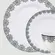 Aparelho com Bowl e Caneca 16 Peças Porcelana Schmidt - Dec. Tais 2247