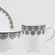 Aparelho com Bowl e Caneca 16 Peças Porcelana Schmidt - Dec. Tais 2247