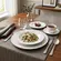 Aparelho Jantar e Café Porcelana Schmidt 30 Peças - Dec. Guaporé 2395