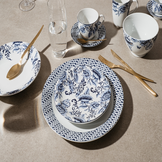 Jogo Jantar Chá E Café Porcelana Schmidt Pomerode 76 Peças - Porcelanas  Schmidt - Aparelho de Jantar - Magazine Luiza