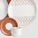 Aparelho Jantar Chá e Café 42 Peças Porcelana Schmidt - Dec. Jericoacoara 2401