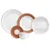 Aparelho Jantar e Chá 30 Peças Porcelana Schmidt - Dec. Jericoacoara 2401