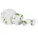 Aparelho com Bowl e Caneca 16 Peças Porcelana Schmidt - Dec. Caioba 2403