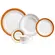 Aparelho Jantar e Chá 20 Peças Porcelana Schmidt - Dec. Garopaba 2404