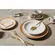 Aparelho Jantar e Chá 30 Peças Porcelana Schmidt - Dec. Garopaba 2404
