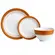 Aparelho com Bowl 18 Peças Porcelana Schmidt - Dec. Garopaba 2404