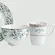 Aparelho com Bowl e Caneca 16 Peças Porcelana Schmidt - Dec. Búzios 2406