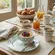 Aparelho com Bowl e Caneca 16 Peças Porcelana Schmidt - Dec. Búzios 2406