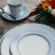 Aparelho Jantar e Chá 30 Peças Porcelana Schmidt - Dec. Diva 2276