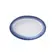 Travessa Rasa Oval 17cm Porcelana Schmidt - Dec. Esfera Azul 2413