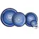 Aparelho Jantar e Café 20 Peças Porcelana Schmidt - Dec. Esfera Azul 2413