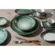 Prato Risoto Pequeno Porcelana Schmidt - Dec. Esfera Verde 2418
