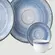 Aparelho Jantar Chá e Café 42 Peças Porcelana Schmidt - Dec. Esfera Azul Celeste 2414