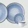 Aparelho Jantar e Chá 30 Peças Porcelana Schmidt - Dec. Esfera Azul Celeste 2414