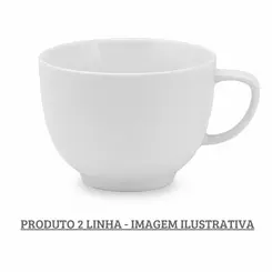 Xicara Chá 200ml Porcelana Schmidt - Mod. Arcos 240 2º LINHA 240