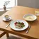Aparelho Jantar e Chá 20 Peças Porcelana Schmidt - Dec. Artesanal 2412