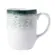 Caneca Porcelana Schmidt - Dec. Esfera Verde 2418