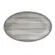Travessa Rasa 21cm Porcelana Schmidt - Dec. Esfera Cinza 2416