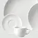 Aparelho Jantar Chá e Café 42 Peças Porcelana Schmidt - Dec. Artesanal 2412