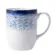 Caneca Porcelana Schmidt - Dec. Esfera Azul 2413