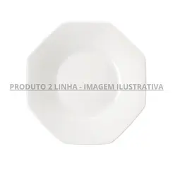 Prato Fundo Porcelana Schmidt - Mod. Orion 078 2ª Linha