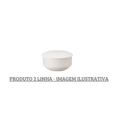 Bowl com Tampa Porcelana Schmidt - Mod. Protel 073 2 ª Linha