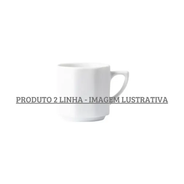 Xicara Café sem Pires Porcelana Schmidt - Mod. Orion 078 2ª Linha