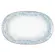Travessa Rasa Oval 36cm Porcelana Schmidt - Dec. Sensile Blu 2424