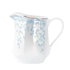 Leiteira Porcelana Schmidt - Dec. Sensile Blu 2424