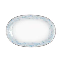 Travessa Rasa 28cm Porcelana Schmidt - Dec. Sensile Blue 2424