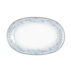 Travessa Rasa 28cm Porcelana Schmidt - Dec. Sensile Blue 2424