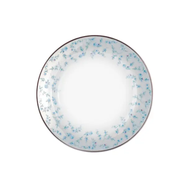 Prato Sobremesa Porcelana Schmidt - Dec Sensile Blu 2424