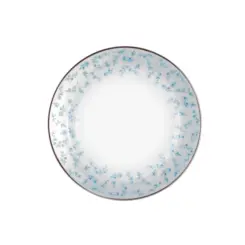 Prato Sobremesa Porcelana Schmidt - Dec Sensile Blu 2424