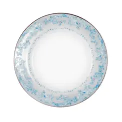 Prato Raso Porcelana Schmidt - Dec. Sensile Blu 2424