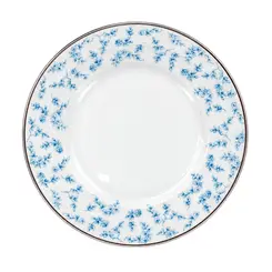Prato Pão Porcelana Schmidt - Dec. Sensile Blu 2424