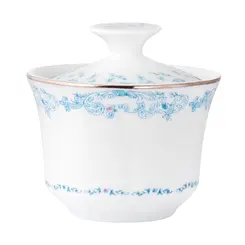 Açucareiro Porcelana Schmidt - Dec. Sensile Blu 2424