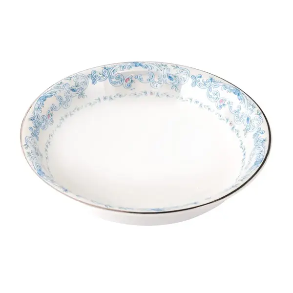 Saladeira Porcelana Schmidt - Dec. Sensile Blu 2424