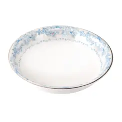 Saladeira Porcelana Schmidt - Dec. Sensile Blu 2424