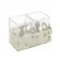 Porta Talher de Aço Inox Com Cristal 18cm - Wolff