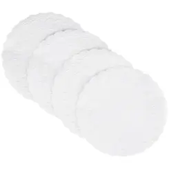 4 Descanso Para Chá Trevo 12,3cm - Relevo