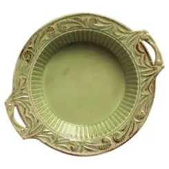Tigela com Alça 41cm Verde Abacate Ravello - Scalla