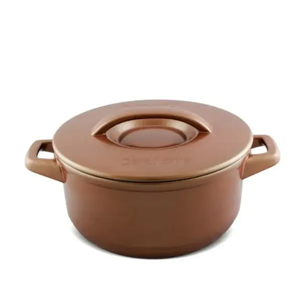Panela de Cerâmica Duo Cobre com Tampa