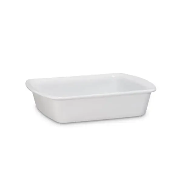 Forma Para Pão de Cerâmica Branco